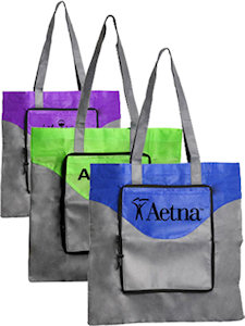 Tote Bags: Pocket Foldable Tote Bags